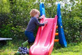 Rutschen Wie Ein Sausewind Die Big Fun Slide Rutsche Zieht In Omas Garten Rutschen Du Wirst Oma Rutsche