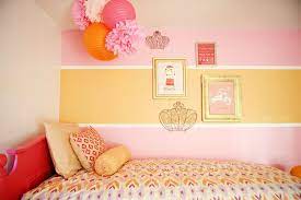 Nurseries And Parties We Love This Week Shared Girls Room Yellow Girls Room Kids Room Paint