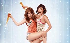 Who was michael cera's girlfriend in scott pilgrim? Hd Wallpaper Movie Mike And Dave Need Wedding Dates Anna Kendrick Aubrey Plaza Wallpaper Flare