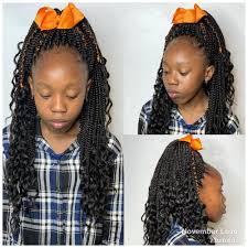 Box braids are known for their versatility. 20 Cutest Braid Hairstyles For Kids Right Now