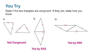 Improve your math knowledge with free questions in proving triangles congruent by asa and aas and thousands of other math skills. 5 2 Proving Triangles Are Congruent Sss And Sas Ppt Download