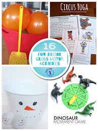 As you know, we love gross motor alphabet activities around here. Fun Indoor Gross Motor Activities True Aim