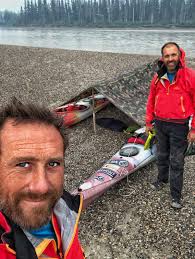 A hairy TBT beard wise and weather wise with a storm hitting us shortly  after this shot was taken! Paddling the Yukon river was an experience I'll  never forget. I'm in the
