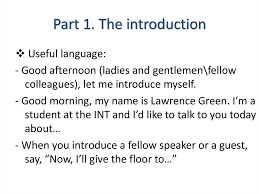 Part of showing colleagues respect it showing appreciation and gratitude for good work. Presentation Skills General Rules Online Presentation