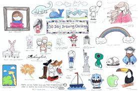 For each day, draw something featuring/inspired by the sea creature for that day. Picture Frame 30 Day Drawing Challenge