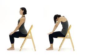 10 Yoga Poses You Can Do In A Chair Chair Yoga Yoga For Seniors Chair Pose Yoga