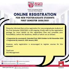 Fuoye postgraduate form is out. School Of Graduate Studies Upm Seri Kembangan College University Facebook