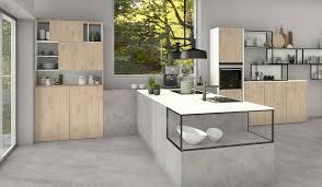Countertops can be used to mix or match styles with other features and can create a standout finish to suit any interior. Light Grey Chicago Concrete Egger