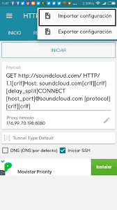 En la esquina superior derecha del lobby pulsa sobre este botón para. Configurar Http Injector En Entel Peru Host Payload Full