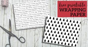 You can download the free printable christmas gift wrap here. Free Printable Christmas Wrapping Paper Paper Trail Design