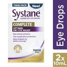 Systane Complete Dry Eye Care Symptom Relief Eye Drops 2 Pack Walmart Com Lubricant Eye Drops Dry Eyes Dry Eyes Relief