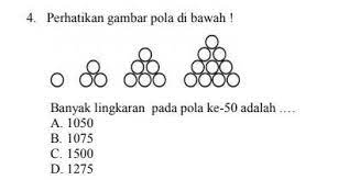 Maybe you would like to learn more about one of these? Banyak Lingkaran Pada Pola Ke 50 Adalah Brainly Co Id