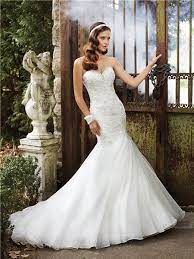 Mermaid Sweetheart Corset Back Pleated Organza Lace Wedding Dress With Sparkles Wedding Dress Organza Mermaid Trumpet Wedding Dresses Wedding Dresses