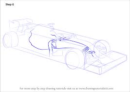 Formula 1 car sketch done using charcoal pencil on sketch pad.took me about an hour and 25 min. Learn How To Draw F1 Car Sports Cars Step By Step Drawing Tutorials