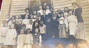 Old fort school photograph from 1900