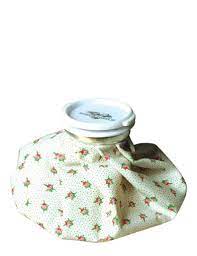 Rosebud Chintz Ice Pack Old Fashioned Ice Bag Rose Buds Ice Bag Floral Ice
