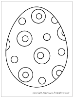 Put them up as room decorations or use them for various easter craft projects and fun activities. Large Easter Egg Template 3 Easter Egg Template Easter Egg Designs Easter Egg Coloring Pages