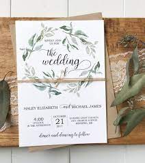 Pin By Wisely Angeles On Boda In 2021 Green Wedding Invitations Eucalyptus Wedding Invitation Rustic Chic Wedding Invitation