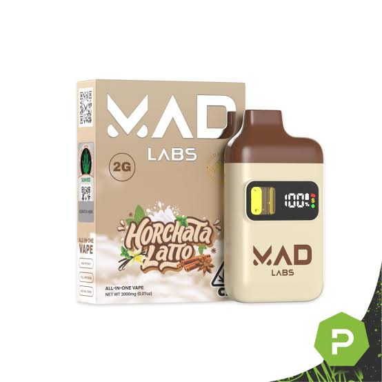 Mad Labs Mad Labs - 2g Disposable - Horchata Latto - Puff Cannabis ...