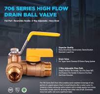 Amazon.com: Midline Valve 928S223 High Flow Drain Ball Valve ...
