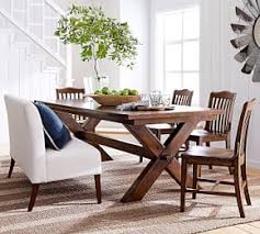 Hart Extending Dining Table Driftwood Limestone White 63 71 L Pottery Barn Farmhouse Dining Room Table Dining Table Barnwood Dining Table