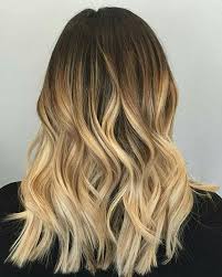 A beautician can dye a persons hair blonde on top and black on bottom. 40 Ombre Hair Color And Style Ideas