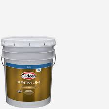 Glidden Premium 5 Gal Satin Latex Exterior Paint Gl6911 05 The Home Depot