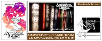 The entire collection (in two books, one for landscape and one for portrait images) is ready to view now. Gift Certificates Second Story Books