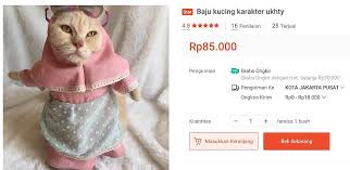 Online shop berikutnya adalah mama hamil. Hijab For Cats Sold On Shopee Indonesia Has Social Media Users Amused Life Malay Mail