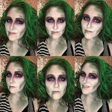 Fancy dress unwrapped beetlejuice super. My Beetlejuice Look Using All Younique Products Minus The White Face Paint White Face Paint Halloween Looks Halloween Face