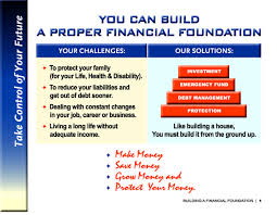 wfg opportunity building a financial foundation personal