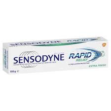 Ideal for flaky, ashy, dry skin. Buy Sensodyne Sensitive Teeth Pain Rapid Relief Extra Fresh Toothpaste 100g Online At Chemist Warehouse