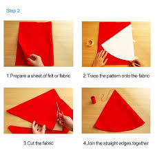 Fill in any empty space with decorations, such as small presents made from recycled wrapping paper and ribbon or holly berries and leaves made from construction paper. How To Make A Christmas Hat Just 3 Steps Hx Caps Factory