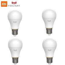 yeelight xiaomi 2019 new smart bulb 2 mijia e27 light lamp bluetooth mesh version for yeelight mesh hub gateway mi home ap smart bulb remote control e27 lights
