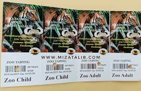 Kemudahan pembelian tiket zoo taiping & night safari dalam talian. Tips Masuk Zoo Taiping Murah Miza Talib