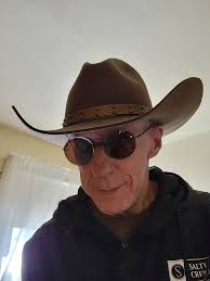 Vintage hat box containing my great Aunt's mink hat