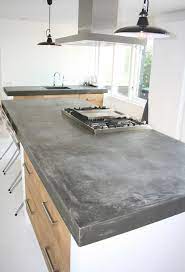 14 Different Countertop Materials Concrete Kitchen Kitchen Benchtops Kitchen Design