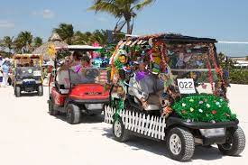 2021 navitas powered txt style golf cart. Easter At Ocean Reef Golf Cart Decorating Tips For The Easter Parade