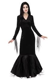 While charles addams was the person who created the character, morticia looks exactly like his first wife, barbara jean day. Addams Family Costumes Halloweencostumes Com