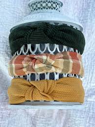 New fall headbands and earrings have been added to the site today—just a  preview of what's