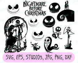 Download Nightmare Before Christmas Svg Nightmare Before Christmas Etsy Yellowimages Mockups