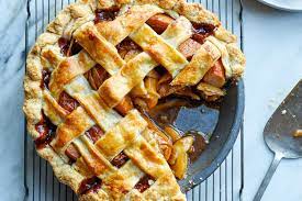 In This Welcome Departure From The Traditional Apple Pie A Combination Of Anjou And Bosc Pears Are Caramelized In Pomegranate Pie Recipes Recipes Nyt Cooking