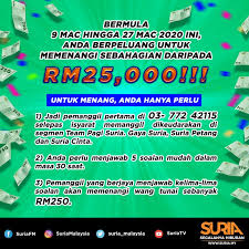 *kami pihak maxis hotlink kembali buat peraduan cabutan bertuah mega wins hotlink 2018*. Nak Menang Sebahagian Wang Tunai Berjumlah Rm50 000 Jadi Pemanggil Terpantas Di Suria Hiburan Mstar