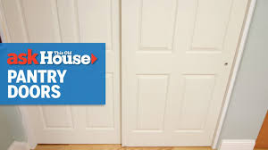 Looking to install sliding doors for your pantry? How To Install Bypass Pantry Doors Ask This Old House Youtube
