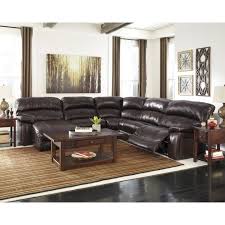 Evoke the seductive style of the seventies with the decadent callum coffee table. Damacio 5pc Powered Reclining Sectional Living Room Set In Dark Brown