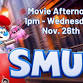 Movie Afternoon - Smurfs (PG) event in Slinger, WI