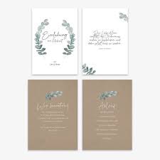 Einladung Hochzeit Eukalyptus Nachhaltig Recyclingpapier Einladungskarten Hochzeitseinladung Hochzeitskarte Floral Kraftpapier Karte Hochzeit Hochzeitskarten Und Hochzeitseinladung