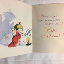 Gibson Vintage Christmas Card Cindy Loo Who Character Cards Angel Child  Single | eBay