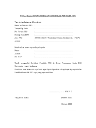 Bagi anda yang saat ini berhalangan untuk mengambil sertifikat tanah, berikut ini adalah contoh surat kuasa pengambilan sertifikat tanah yang bisa anda buat. Surat Kuasa Pengambilan Sertifikat Doc Belajar