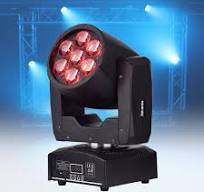 Amazon.com: RIUKOE Led Moving Head Beam Zoom Wash Stage ...